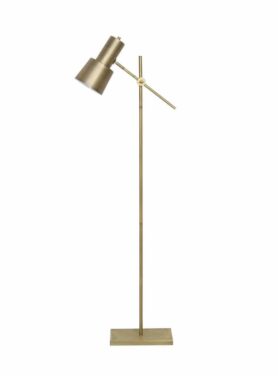 Gouden vloerlamp