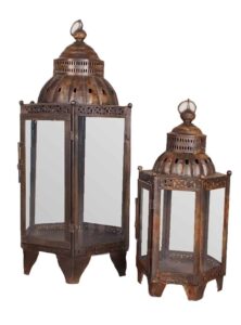 Iron Glass Lantern