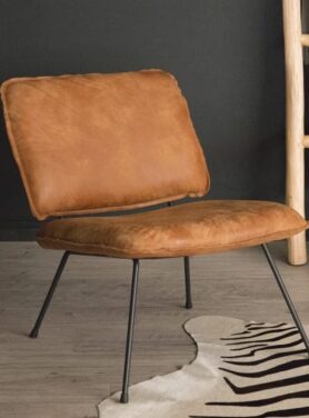 Madam Stoltz houten lounge stoel Pure Wood