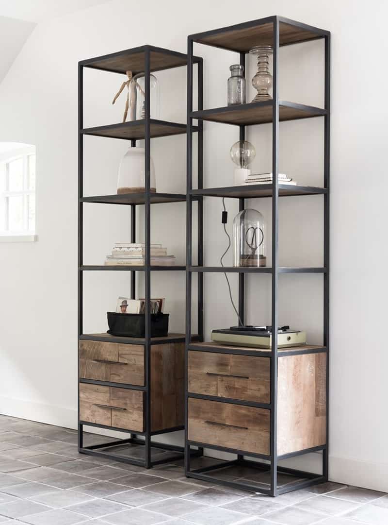 Boekenkast Urban hoog - Purewood Boekenkast Urban hoog - Purewood