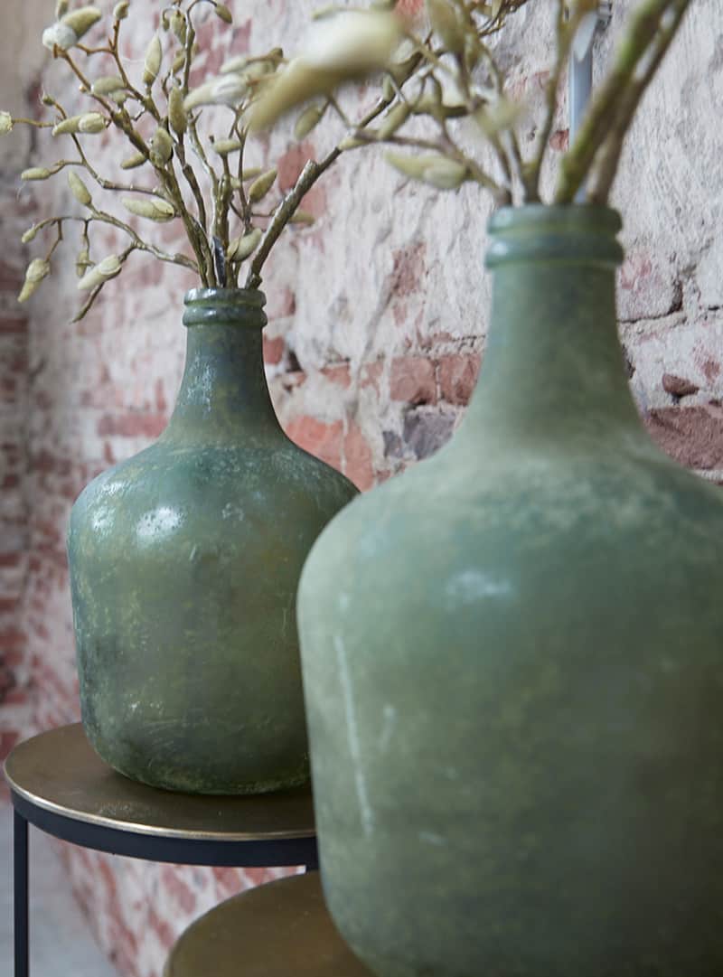 Vaas uniek groen - Pure Wood Vaas uniek groen - Pure Wood