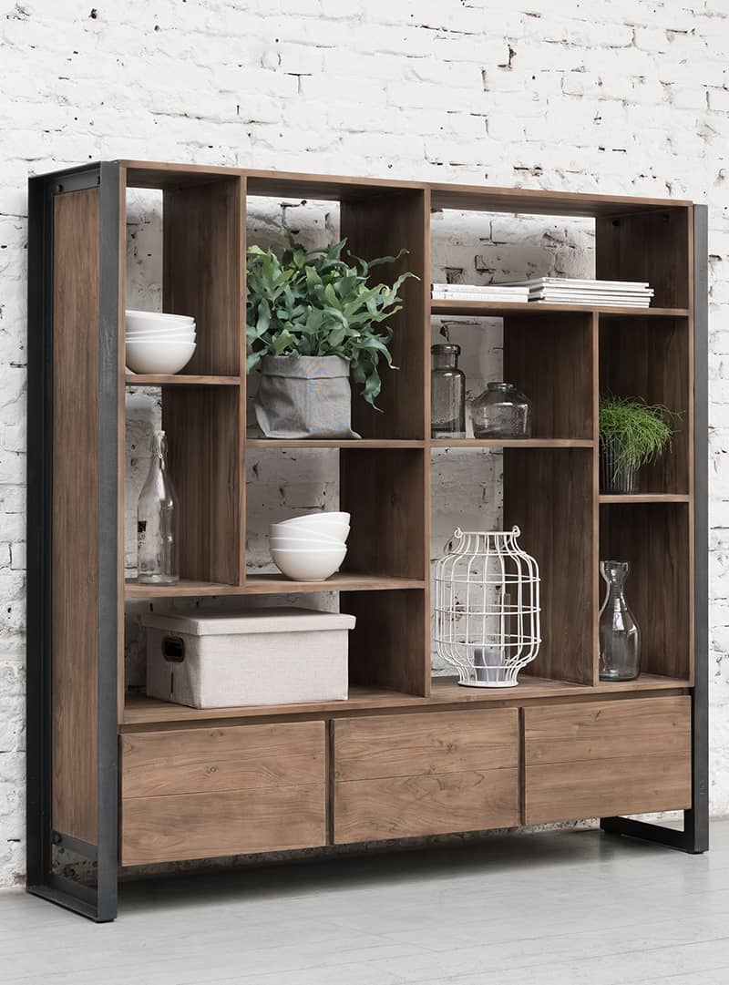 Boekenkast groot Fendy - Purewood Boekenkast groot Fendy - Purewood