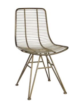 Eetkamerstoel-wire-brass-2