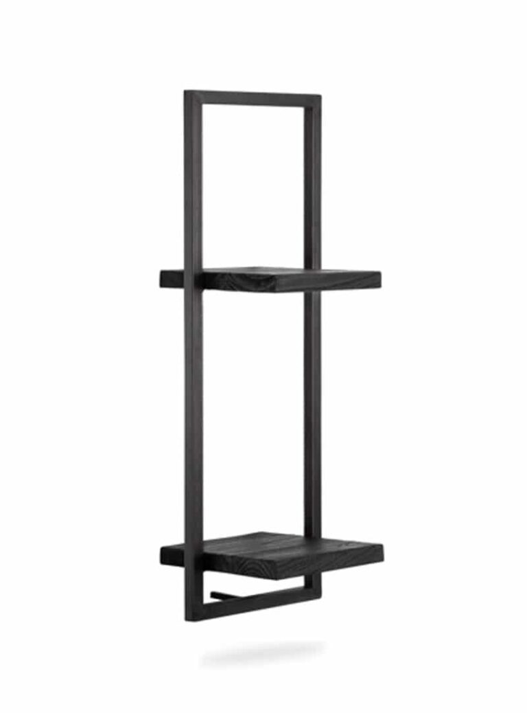 Shelfmate Burned black Pure Wood