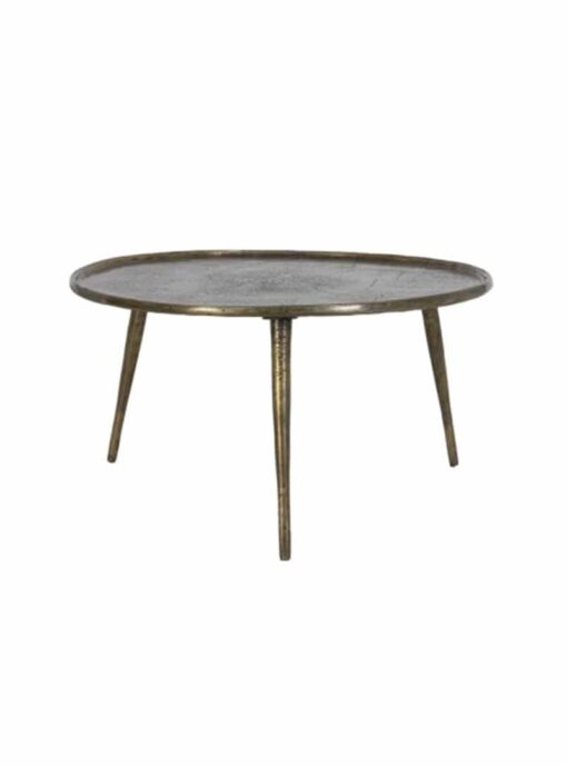 ronde Salontafel brons antiek