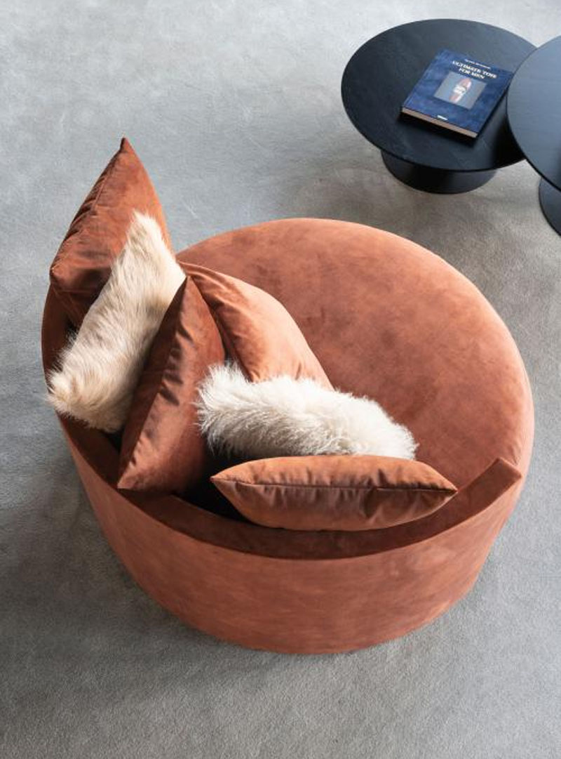 handleiding Harden Bereiken Lounge fauteuil rond Raffael - Pure Wood