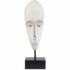 Ornament Masker op Voet Wit Gezicht