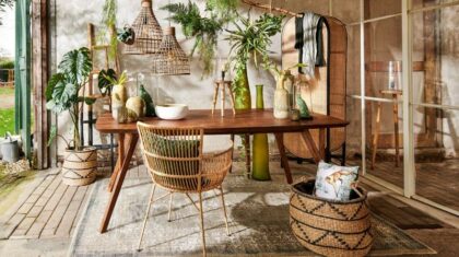 Aardetinten Met Natuurlijke Materialen In Interieur