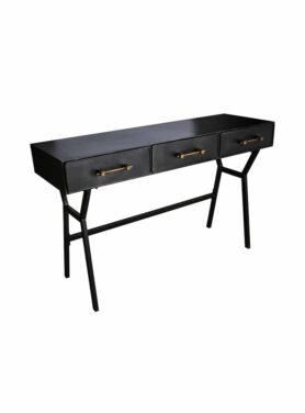 Sidetable zwart metaal