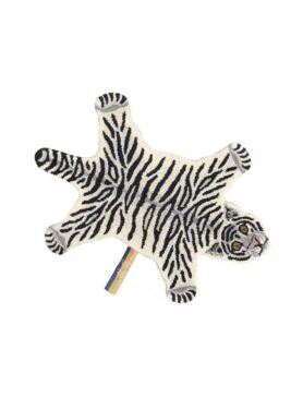 Doing Goods Vloerkleed Snowy Tiger witte tijger