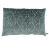 Claudi Sierkussen Herma Mint bloemenprint blauw