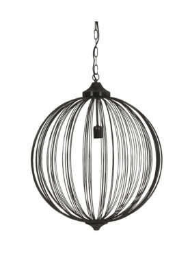 hanglamp metaal rond