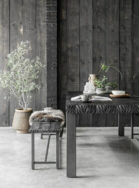 DTP HOME TIMELESS BLACK EETKAMERBANK BEAM 190 CM 2