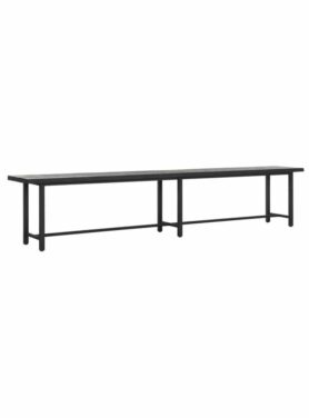 DTP HOME TIMELESS BLACK EETKAMERBANK BEAM 240 CM