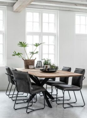 DTP HOME TIMELESS EETTAFEL CURVES 210 CM4