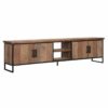 tv meubel hout metaal
