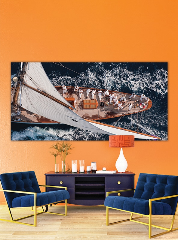 Alu art above moonbeam Pure Wood