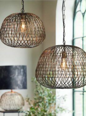 Hanglamp antiek brons