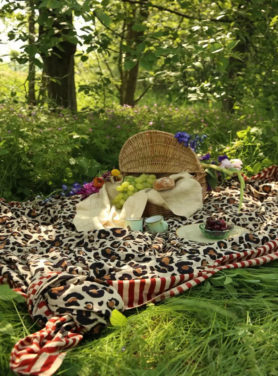 plaid met panterprint