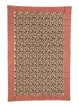 Doing Goods Plaid Leopard Met Beige Luipaardprint