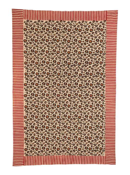 Doing Goods Plaid Leopard Met Beige Luipaardprint