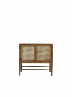 Smalle houten kast
