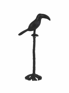 Toekan beeldje zwart