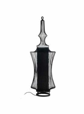 zwarte lamp metaal