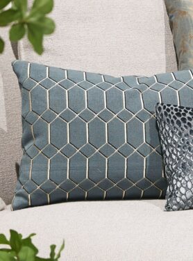 claudi petter petrol gouden patroon