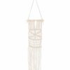 Gehaakte wandhanger wit Bloomingville
