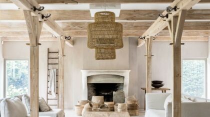 Rotan Hanglamp Zomers Bohemian Interieur