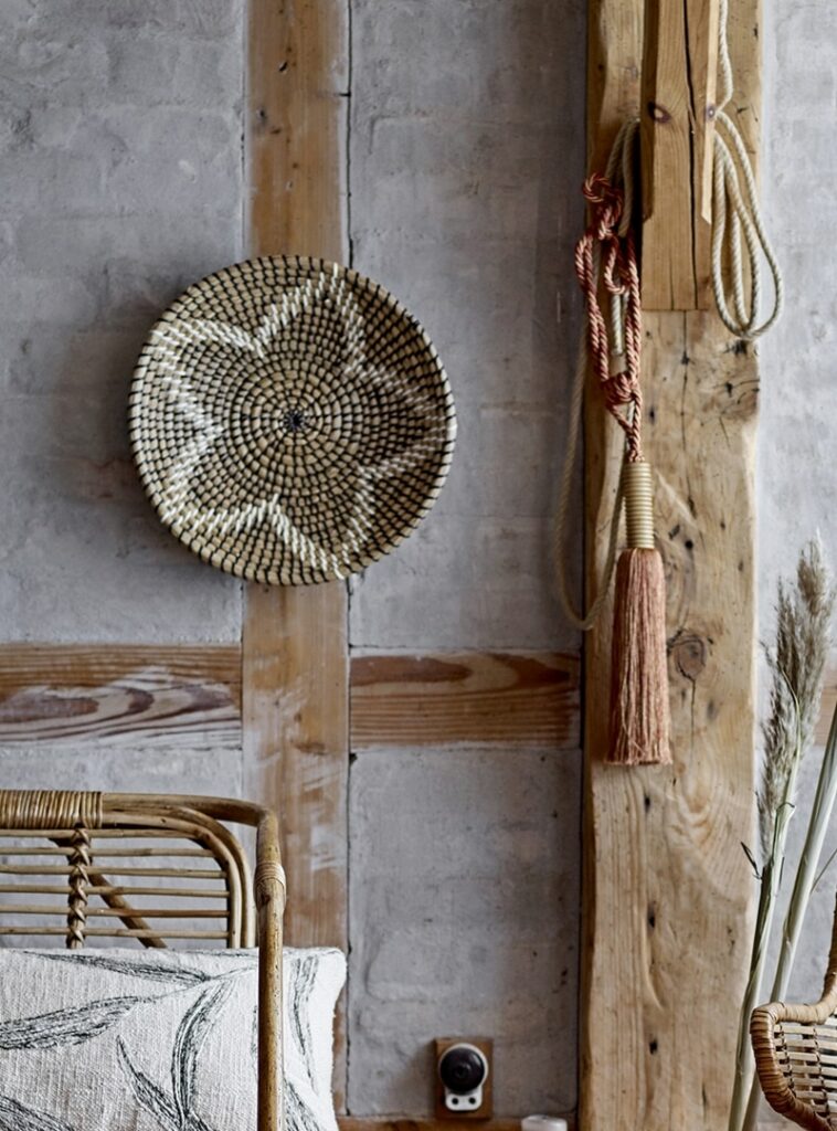 Bloomingville Wall Decor Nature Seagrass Purewood