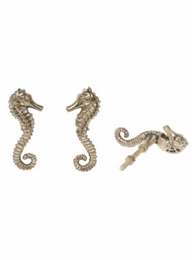 doing goods kastknop pippa seahorse zeepaard messing