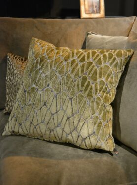 Goud sierkussen Rodolfo goud