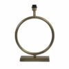 Lampvoet cirkel antiek brons