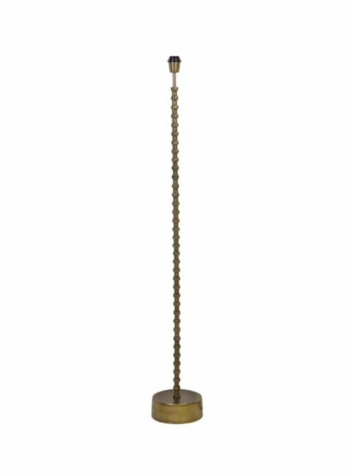 lampvoet antiek brons bollen metaal