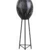 Vloerlamp zwart met drie poten