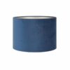 lampenkap velvet blauw rond