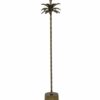 Lampvoet palmboom goud