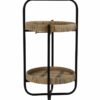 bamboe etagere met zwart