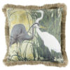 Sierkussen blauwe reiger