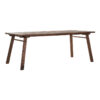 Eettafel massief hardhout