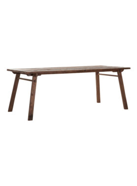Eettafel massief hardhout