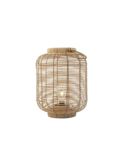 Rotan Lantaarn Met Led 2