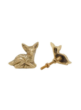 Kastknop Goud Hertje Doing Goods forest fawn