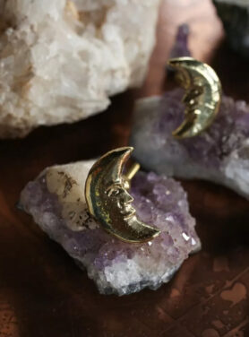 Kastknop Morgan Moon Goud Doing Goods