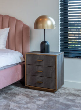 Richmond Ladenkast Classio 3 Laden dierenprint leder