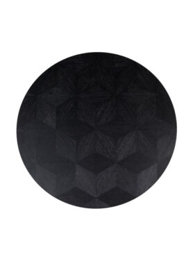 Richmond Salontafel Blax 110Ø (black) Blad