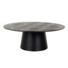 Richmond Salontafel Blax Rond Zwart