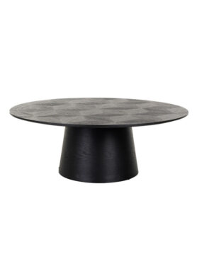 Richmond Salontafel Blax Rond Zwart